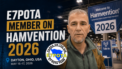 E7POTA member on Hamvention 2026
