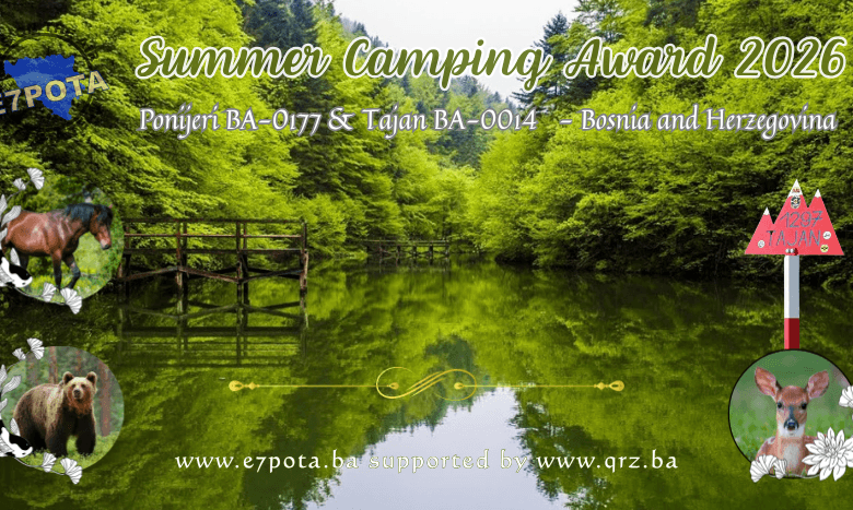 New E7POTA Award: “E7POTA Summer Camp Award 2026” New E7POTA Award: “E7POTA Summer Camp Award 2026”